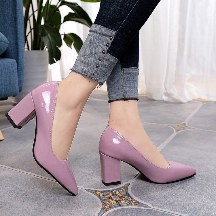 Block-Heel Pumps