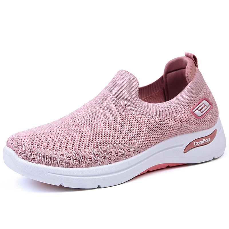Breathable Mesh Slip-On Sneakers