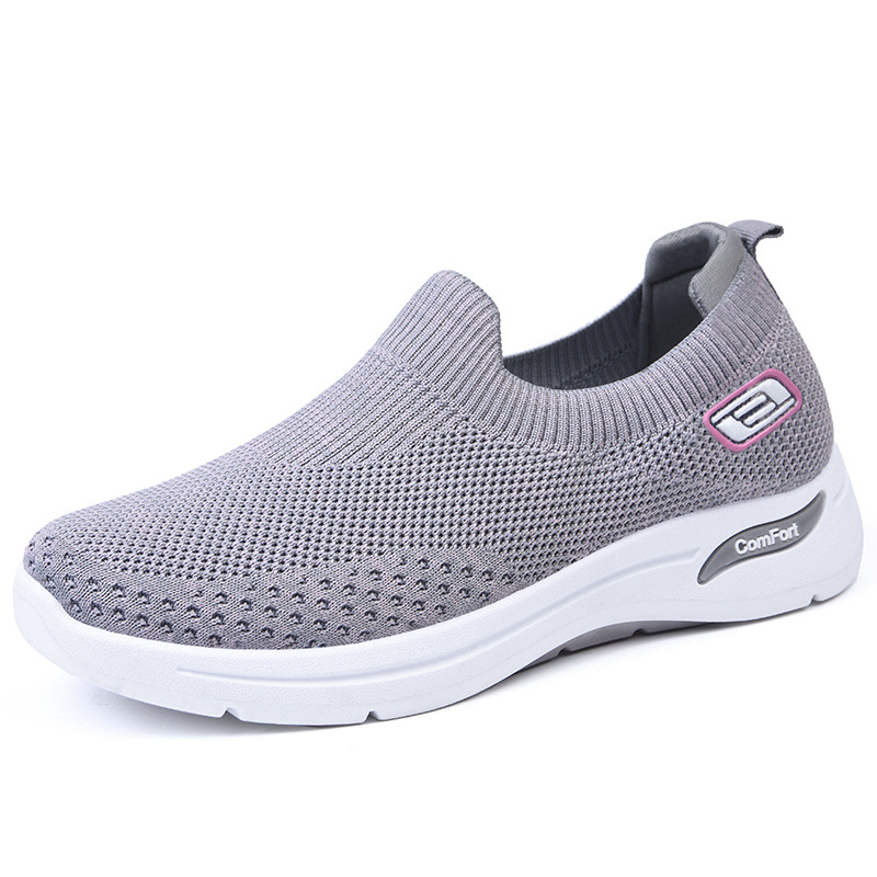 Breathable Mesh Slip-On Sneakers