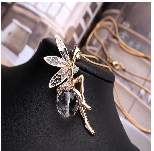 Crystal Pendant Necklace