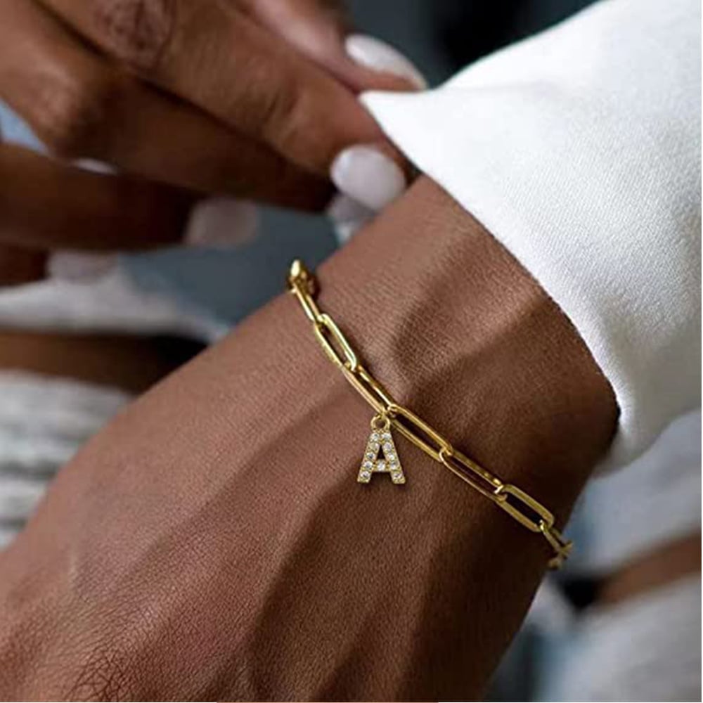 Initial Letter Bracelet