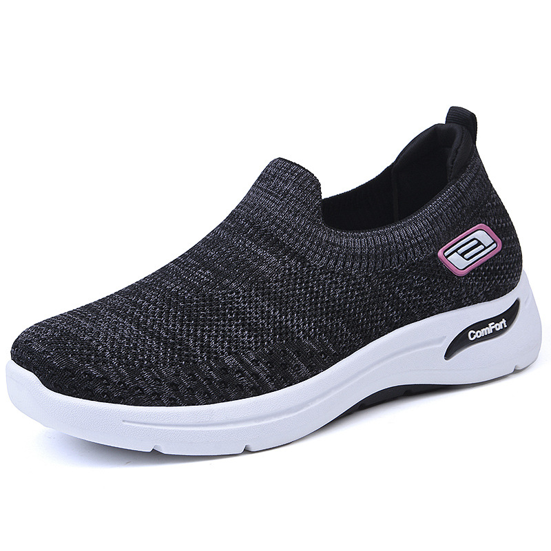 Breathable Mesh Slip-On Sneakers